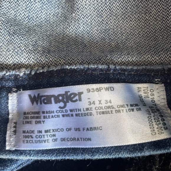 Wrangler Jean Dark Blue - Picture 3 of 3